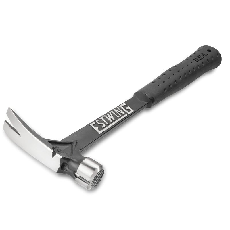 ESTWING Ultra Series Hammer - 15 oz Rip Claw Framing Hammer with Milled Face & Shock Reduction Grip - EB-15SM - Image 2